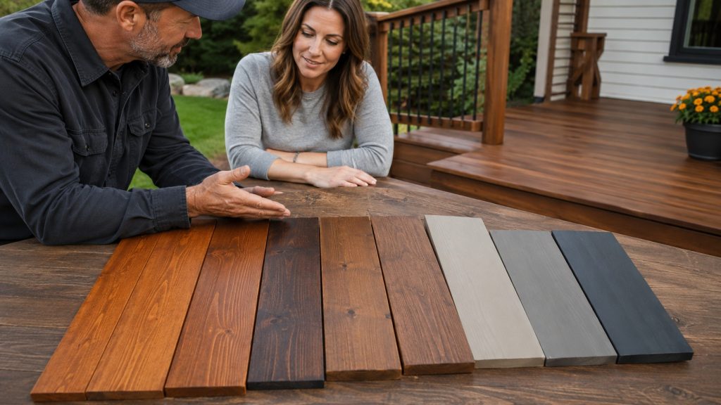 Deck Fence Staining Tampa Stain Types Product Selection