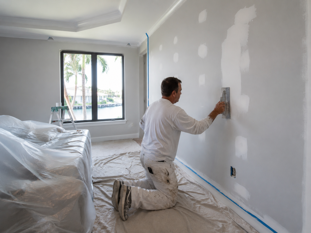 Drywall Repair Tampa wall hole fix