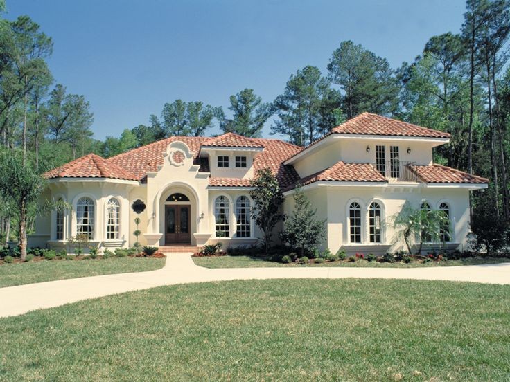 Stucco House Plans Inspirational 121 Best Mediterranean House Plans Images On Pinterest