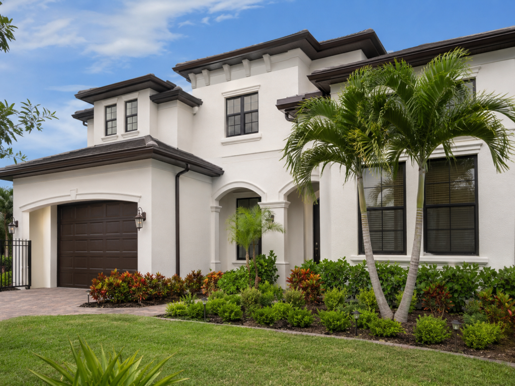 Painted Stucco Home Tampa Fl