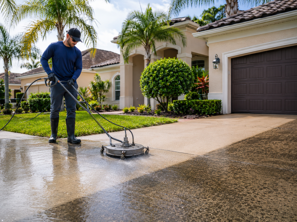 Pressure Washing Tampa exterior cleaning