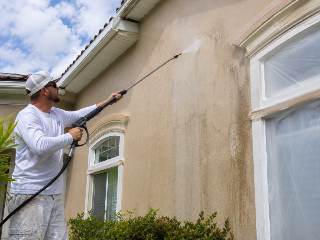 Pressure Washing Paint Preparation Tampa