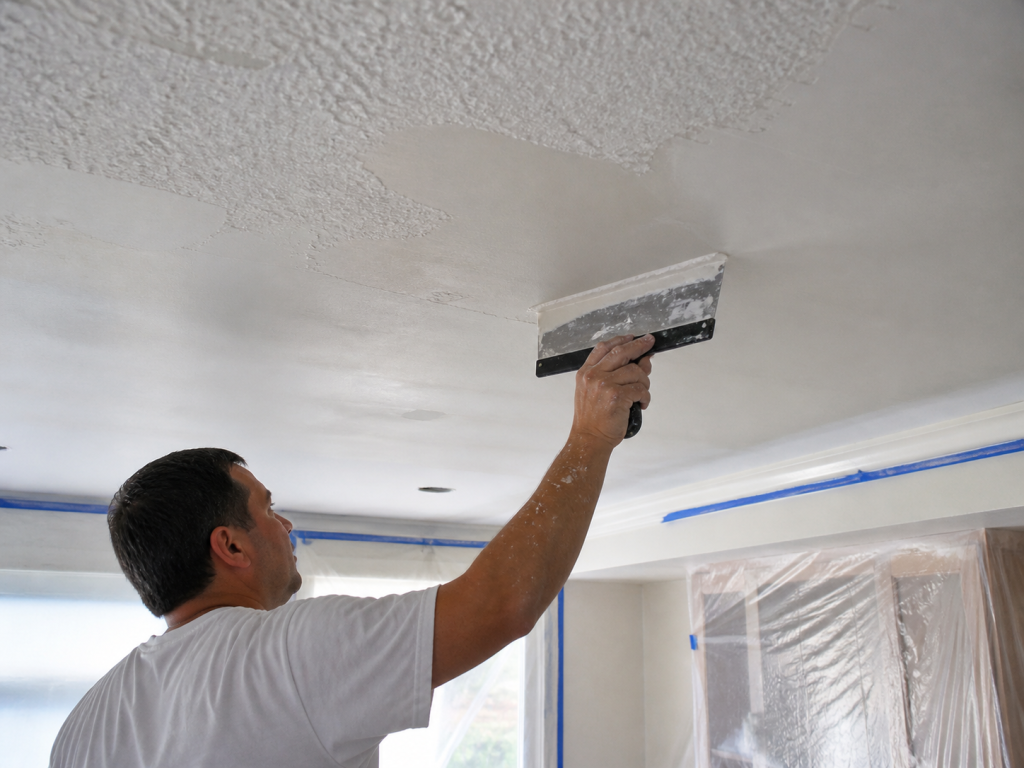 Smooth Ceiling Skim Coating Tampa