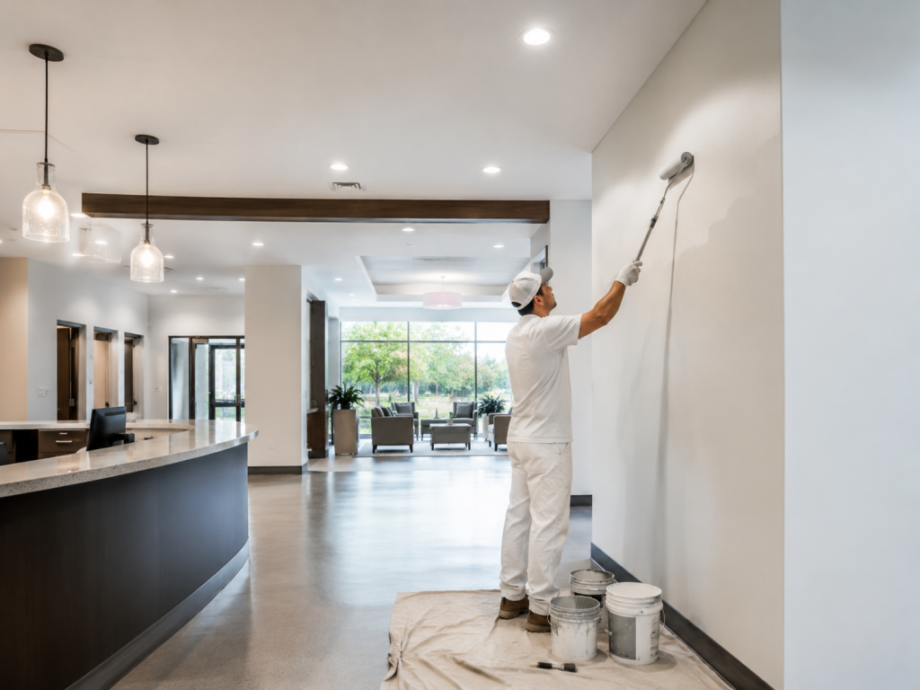 Commercial Painting Tampa business storefront
