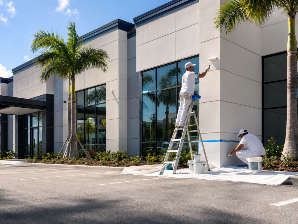 Exterior Commercial Painting Tampa Fl