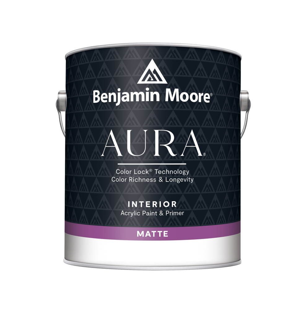 Benjamin Moore Aura Interior Matte one gallon can